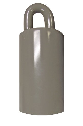 Contrepoids pour mât de drapeau argenté 3.5 lb en finition supérieure