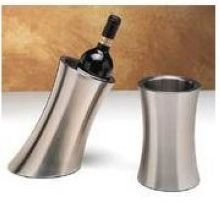 American METALCRAFT, Inc. American Metalcraft HGWC1 American Metalcraft HGWC1 Wine Cooler, Stainless Steel, 5-1/4