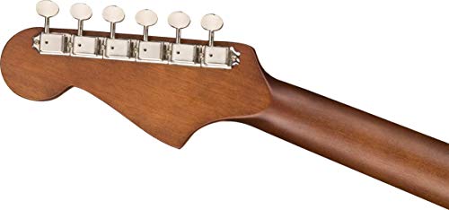 Fender Newporter Player Electro Acoustique, Sunburst, Touche en noyer - Les Beatles, Paul McCartney, John Lennon, RIngo Starr, George Harrison Fender Newporter Player Electro Acoustique, Sunburst, Touche en noyer – Image 7