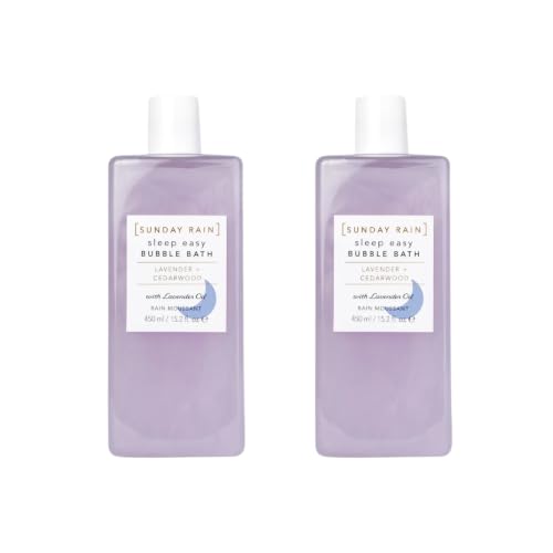 Image of Sunday Rain Sleep Easy Bubble Bath, 2 x 450ml