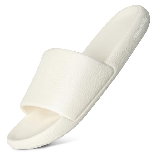 Cloud Slides Shower Shoes with Arch Support Quick Drying Non-Slip Comfortable Pool House Pillow Slippers Cloud Slides Lightweight Beach Sandals