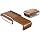 CERAGEM V6, Therapeutic Thermal Massager @Home, Spinal Care Management, FDA Cleared Class II Medical Device, Patented Spinal Scan Technology Customized Massage (Brown)