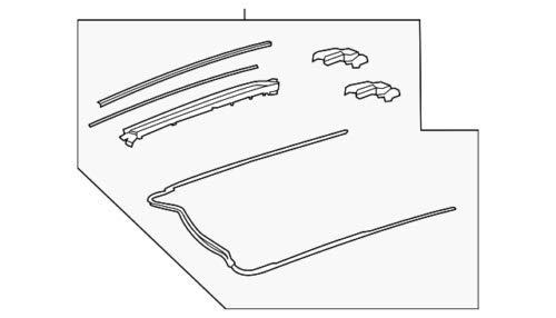 Mercedes Benz Genuine Slide Assembly 205-780-31-00