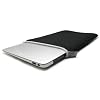 BoxWave Case Compatible with PiPO W12 - SlipSuit, Soft Slim Neoprene Pouch Protective Case Cover - Jet Black