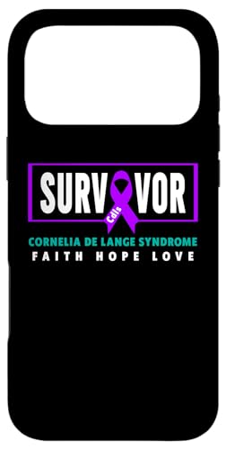 Cornelia De Lange�ǌ�Q CdLS Awareness - Cdls Survivor �X�}�z�P�[�X iPhone 17 Pro Max �p