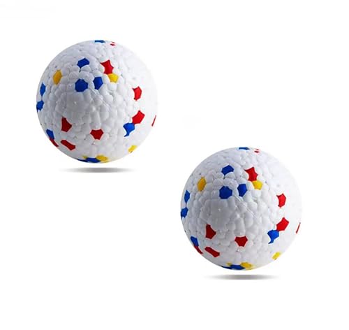 Maili Deluxe Juego de 2 Pelotas para Perros Indestructibles, Juguetes para Mascotas, Pelota de Juego Definitiva para Perros de Tierra y Agua, Tamaño Mediano y Pequeño