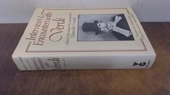Hardcover Interviews and encounters with Verdi Book