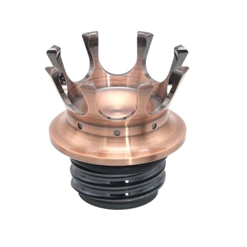 Bouchon de réservoir de carburant ventilé King en aluminium usiné pour XL et Softail