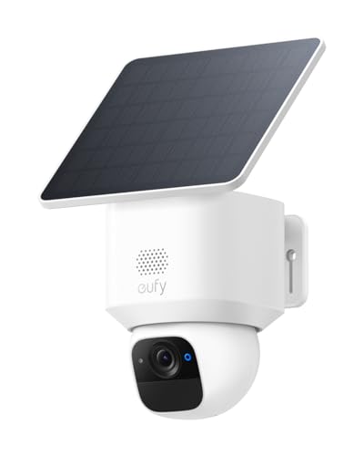 eufy Security SoloCam E30 Camera Surveillance WiFi exterieure sans Fil, Rotation 360°, Suivi IA,...