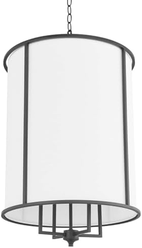 Quorum Lighting 6705-4-59 Eldorado Entry Light, 4-Light 240 Total Watts, Matte Black