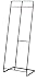 Produktbild YAMAZAKII 2739 Tower Garderobe, Stahl, Schwarz, One Size ,