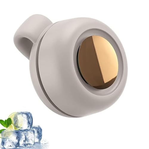 Homtrator Ventilador Aerio de 3 velocidades con Clip, miniventilador portátil silencioso sin aspas, con Clip for climas cálidos, se Puede enganchar a la Ropa, Ideal for Exteriores, Viajes y Oficina