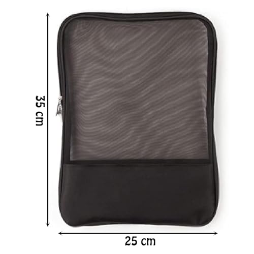 Image of Expandable A4 File Folder Organizer | Document Storage Bag with Multiple Pockets | Durable Multicolor Case for Office, School, Bank, Hospital & Home Use
