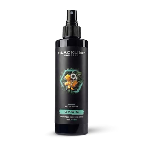 Image of Blackline Car Care - Oasis Car Air Freshener Spray, Long-Lasting, Premium Odor Eliminator for Cars, Trucks, RVs, SUV, or Home Use - 8 fl OZ - Air Freshener - Oasis Spray