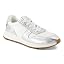 Water Repellent Silver Crinkle Metallic Leather Vintage Twill