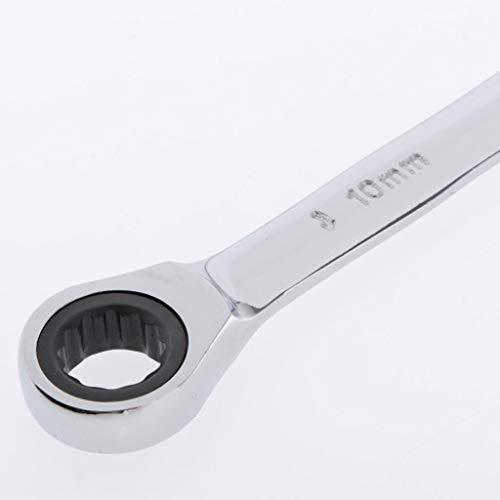 Flameer 3pcs 72 Dentes Chave De Catraca Métrica Cabeça Reparação Automática Manter Ferramentas