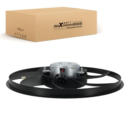 maXpeedingrods Conjunto de ventiladores para Fiat Punto Bi-Fuel 2007-2015 55701410 55702179 51797135 51878036