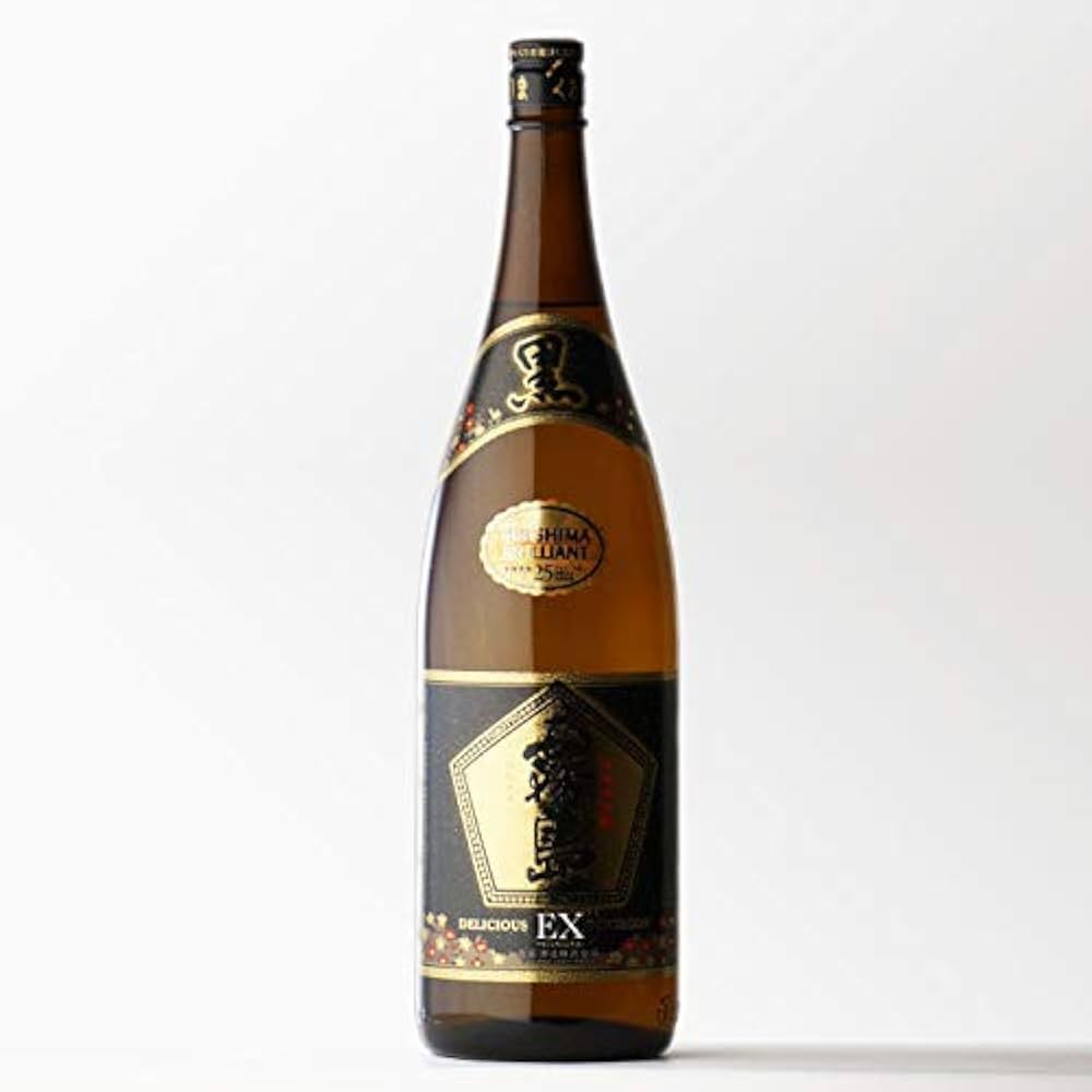 Amazon.co.jp: 黒霧島EX 25% 1800ml 【2本入】 : 食品・飲料・お酒