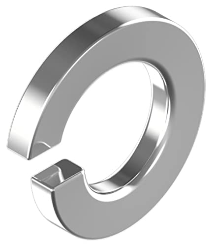 Spring Lock Washers M12 (12mm) Pack of: 100 Steel Zinc Plated Square Section Washer DIN 127 - Image 3