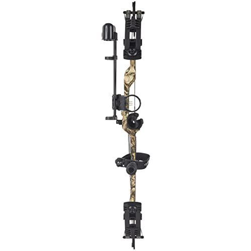 DIAMOND ARCHERY Edge XT Adjustable Accurate Stable Fully Accessorized Versatile Compound Hunting Bow, Breakup Country, Left Hand - Thumbnail 4