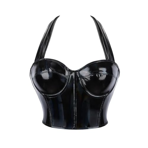 Corset serré en cuir parfait pour vos soirées habillées en taille XS