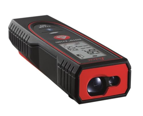Leica DISTO E7100i 200ft Laser Distance Measure with Bluetooth, Black/Red thumbnail 4