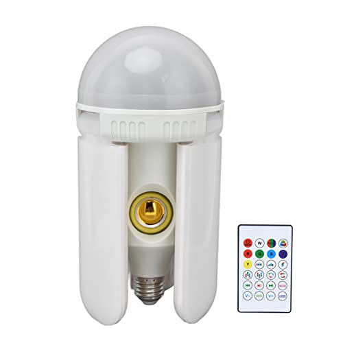 petjoyful LED ���C�g���C�����X���y�X�s�[�J�[�v���W�F�N�^�[ RGBW �F�ύX�d�������R�� E27 �l�W�d�� 85V-265V