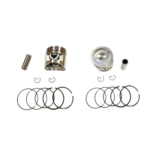 Segments piston 53mm pour entretien moteur bicylindre Vinto 250