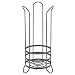 mDesign Soporte para el papel higiénico de pie – Práctico portarrollos de...