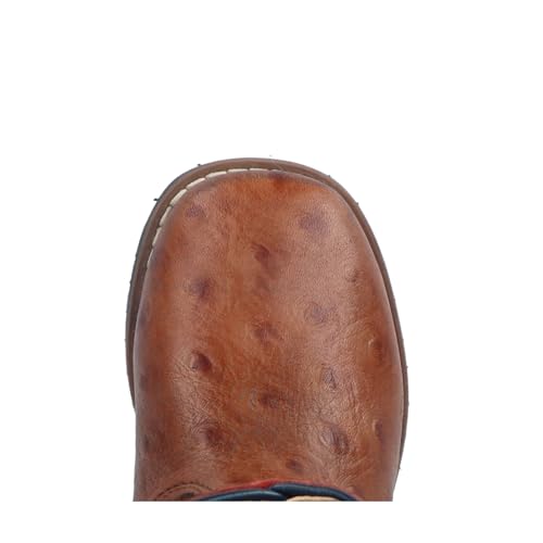 Image of Smoky Mountain Boots Toddlers' Autry Square Toe Leather Western Cowboy Boots