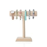 Conveniente su vida: Pulsera de soporte de madera y reloj, la bandeja puede recibir pendientes, gafas. Los medios de recepción conferentes reciben un artículo de diferentes adornos, más conveniente