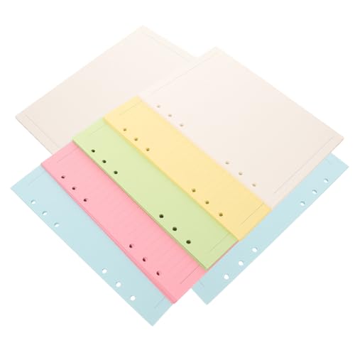 Papier ligné perforé 6 trous A5 coloré pour libérer votre créativité