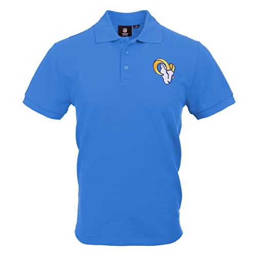 FOCO Los Angeles Rams NFL Mens Casual Color Polo - XL