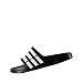 adidas Performance Kids' Duramo Slide Sandal (Toddler/Little Kid/Big Kid),Black/Running White/Black,5 M US Big Kid