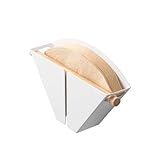 Yamazaki Home Magnetic Coffee Filter Case - Kitche Storage Organizer Holder Stainless Steel Container Dispenser, Steel + Wood, #4 Coffee Filters, Magnetic, No Assembly Req.
