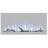 Driftwood Log Kit with Rocks for Entice™ 50 - NEF-DRAK50 - Realistic Driftwood Logs, Natural Looking Rocks, Easy Customization of Entice Electric Fireplace