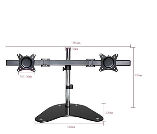 Soporte móvil para TV ajustable con ruedas miniatura 6