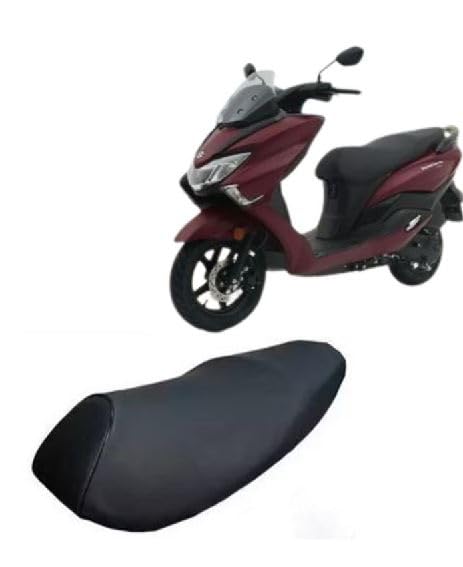 Custom Fit PU Leather Seat Cover for Burgman 2026 | Waterproof, Dust Resistant, Stylish Design, Easy Fit, Black Colour-image-4