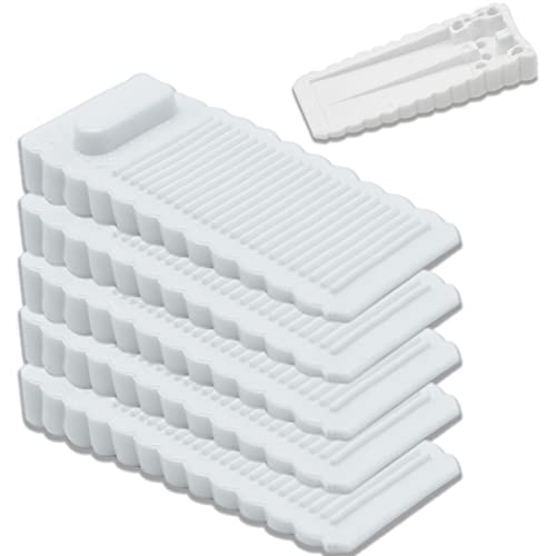 Türstopper Boden, 5 Stück Türkeile Rutschfest Gummi,Türstopper Keil Gummi Höhenverstellbar Fensterstopper Keil, Ungiftig Kein Unangenehmer Geruch, für Hartböden,Badezimmer, Balkontür, Kinderzimmer Cover