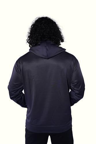 Men's Fleece Pullover Hoodie – Water-Resistant, Windbreaker, Quick-Dry, Warm, Kangaroo Pocket, Designer Hood4