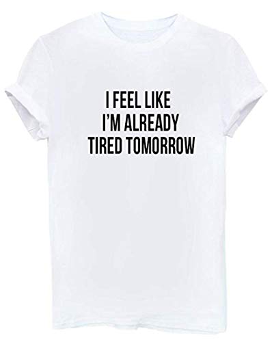 DANVOUY Women's Summer Short Sleeve Graphic Casual Teen Girl Tops Tee T-Shirt