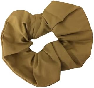 Hair Elastic Scrunchie - Taupe - Light Brown Hair Tie - Gift, Stocking Stuffer, or Ponytail Fashion Accessory