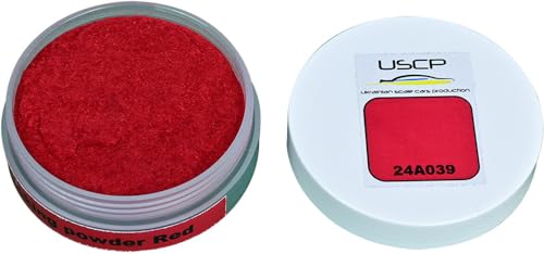 USP SCP24A039 Flocking Powder, Red, 1.0 fl oz (30 ml), Hobby Material