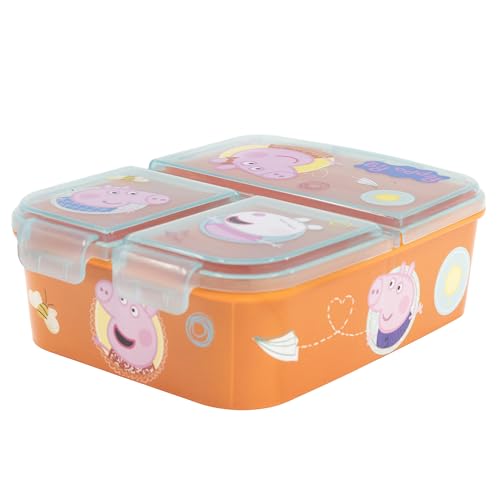 Stor Sandwichera Multiple Peppa Pig Core