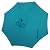 Blissun 9ft Patio Umbrella Replacement Canopy, Market Umbrella Top, Outdoor Table Umbrella Canopy for 8 Ribs, Canopy Only (Cerulean)