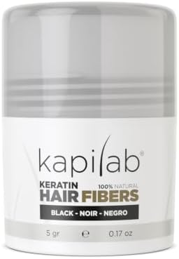Hair Fibres | Hide Baldness and Volume (5g, Black)