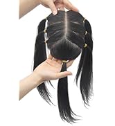 Amazon.co.jp: HARSW 部分ウィッグ 人毛100% 夏用 総手植えスイス