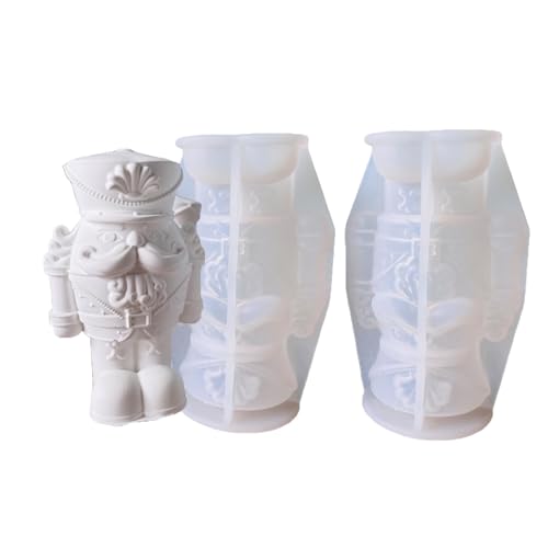 Moldes de silicona de soldado de alta flexibilidad para desmolde fácil de yeso 6