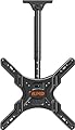 ELIVED Ceiling TV Mount Fits Most 26-65 Inch LED, LCD OLED Flat Screen TVs, Full Motion Height Adjustable, Swivel and Tilt TV Bracket, Max VESA 400x400mm, Holds up to 99 lbs. YD3015