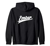 Photo Gallery 70s retro nome ember felpa con cappuccio Photo Gallery 70s retro nome ember felpa con cappuccio